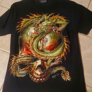 Rock Chang t shirt with piercings